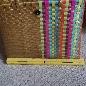 Handwoven tote bag